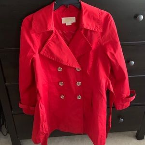Red Trench Coat